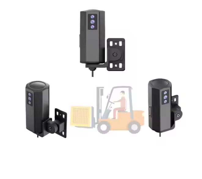 Industrial Forklift AI Camera System | DMS Face ID BSD 4G GPS All-in-One