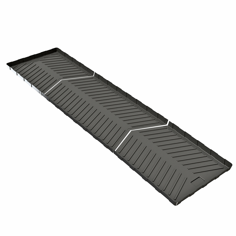 3x3 4x4 4x48 pas cher longue table roulante en plastique ABS culture hydroponique flux et reflux plateau