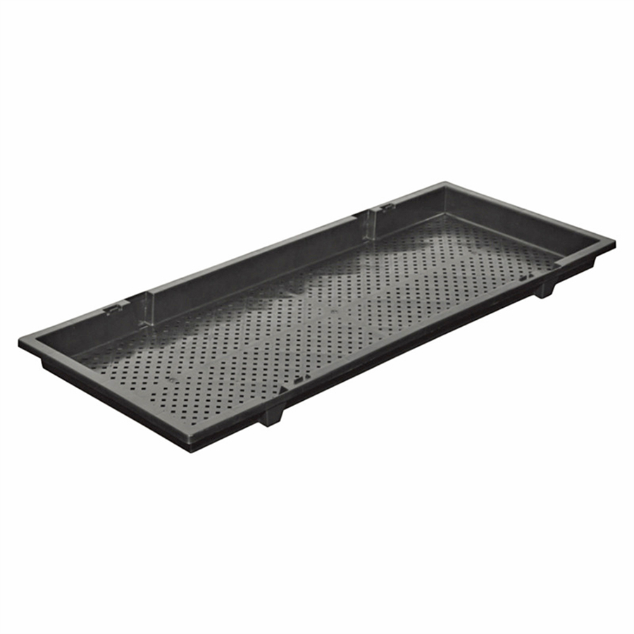 Stackable Commercial Best PP Plastic Mesh Bottom Microgreen Hydroponic Sprouting Trays For Sale