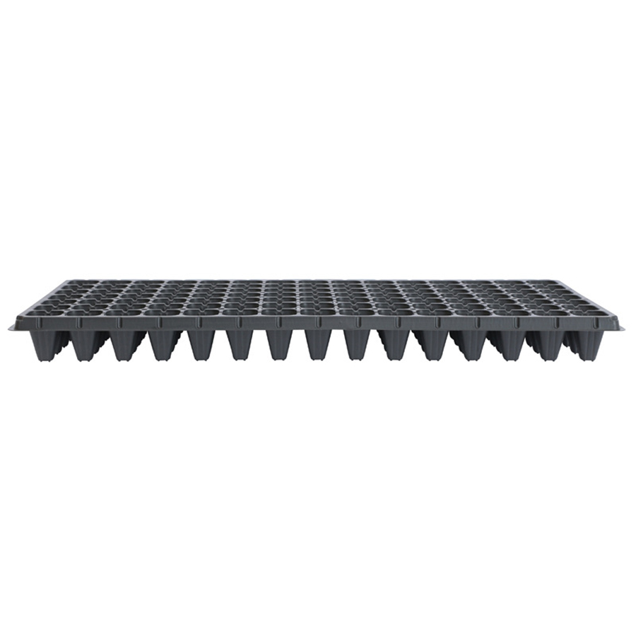 105 Cells PS Plastic Black Greenhouse Nursery Chili Pepper Corn Seed Starter Flats Seeding Tray
