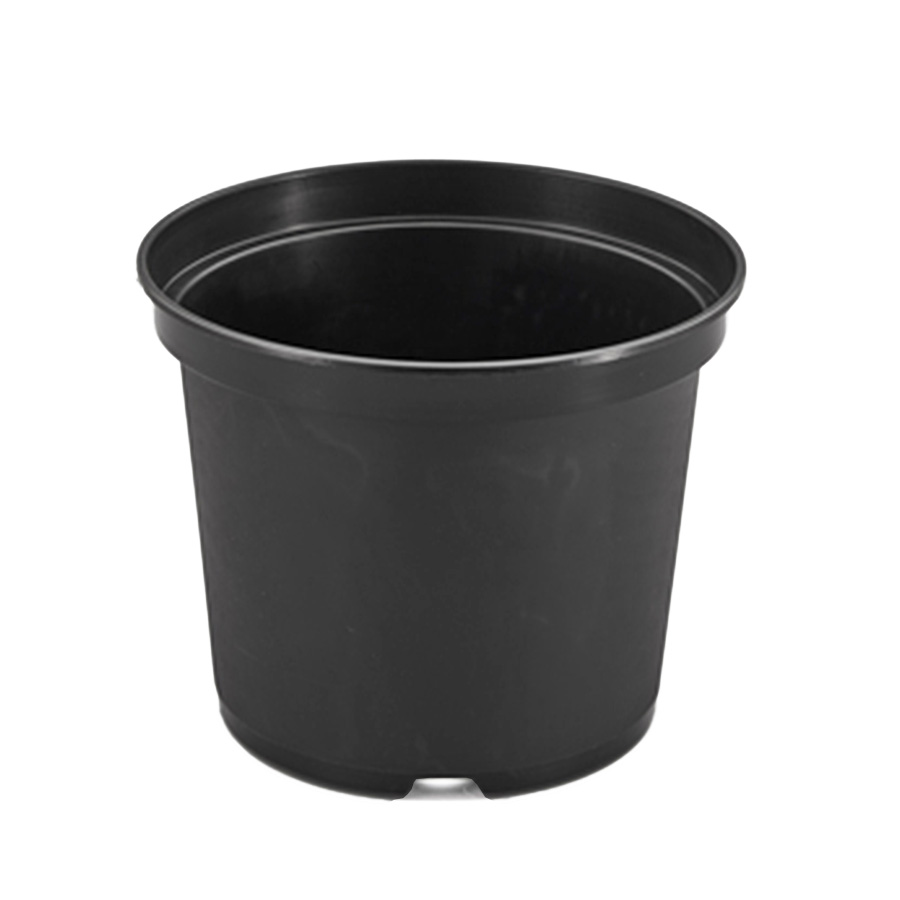 20cm 25cm 30cm 50cm Diameter Plastik Bulat Gelen Besar Pasu Tumbuhan Hitam untuk Borong Tumbuhan Luar