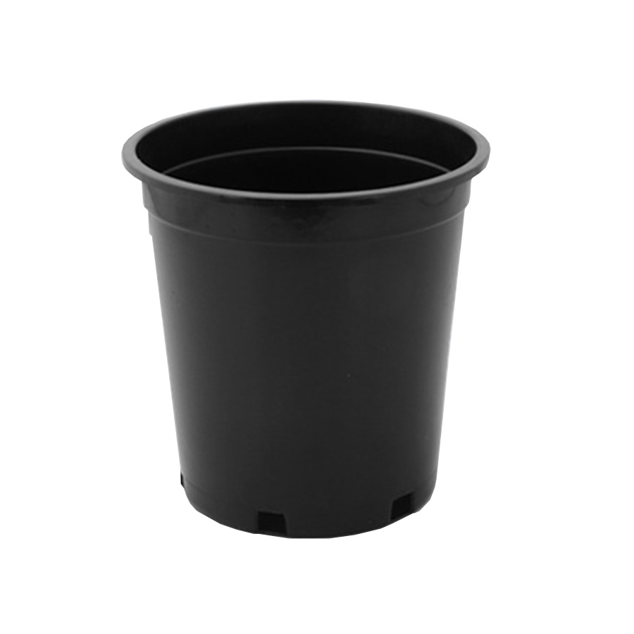 20cm 25cm 30cm 50cm Diameter Plastik Bulat Gelen Besar Pasu Tumbuhan Hitam untuk Borong Tumbuhan Luar
