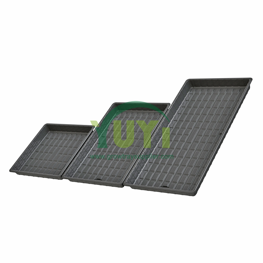 ชลประทานการเกษตรแนวตั้ง 2x4 2x8 4x4 4x8 พลาสติก ABS Hydroponics น้ำท่วมและถาดระบายน้ำสำหรับพืช