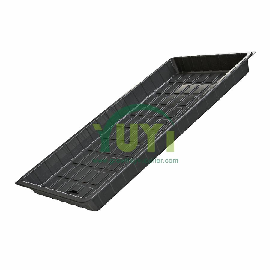 ชลประทานการเกษตรแนวตั้ง 2x4 2x8 4x4 4x8 พลาสติก ABS Hydroponics น้ำท่วมและถาดระบายน้ำสำหรับพืช