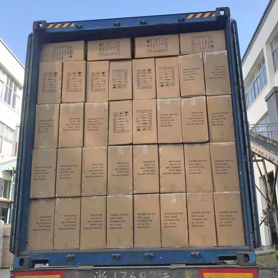 دائم 50 72 105 128 200 288 ثقوب سوداء PS البلاستيك حديقة كاتب علبة النبات لزراعة الشتلات