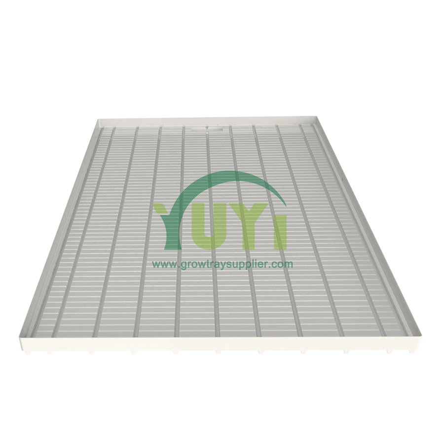 Maßgeschneiderte Low-Rise-Hydroschale im dänischen Stil, 2 x 4, 3 x 3, 4 x 4, 4 x 8, grau, grau, ABS-Kunststoff, erdloser Futteranbau