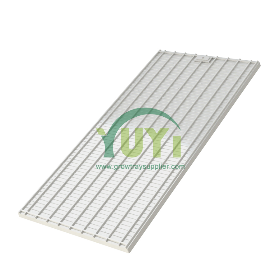 Maßgeschneiderte Low-Rise-Hydroschale im dänischen Stil, 2 x 4, 3 x 3, 4 x 4, 4 x 8, grau, grau, ABS-Kunststoff, erdloser Futteranbau