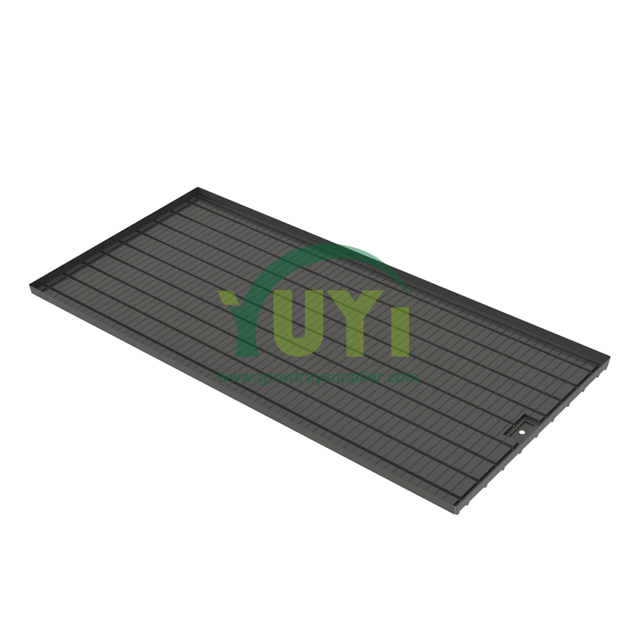 Maßgeschneiderte Low-Rise-Hydroschale im dänischen Stil, 2 x 4, 3 x 3, 4 x 4, 4 x 8, grau, grau, ABS-Kunststoff, erdloser Futteranbau