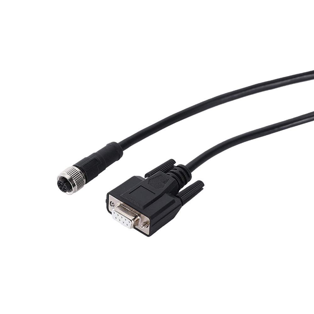 M12 female straight to DSUB connector cable