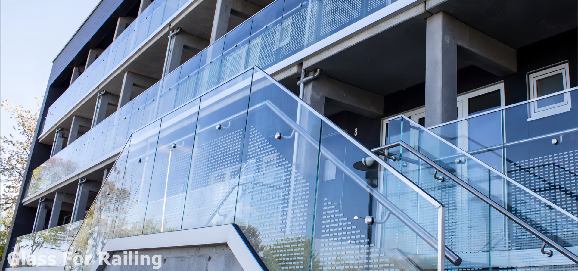 verre pour garde-corps