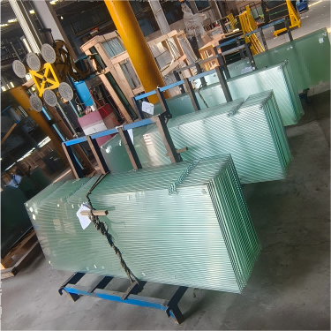 Kuvio koristeellinen teksturoidut karkaistu laminoitu lasi hotellin suihkuoviin