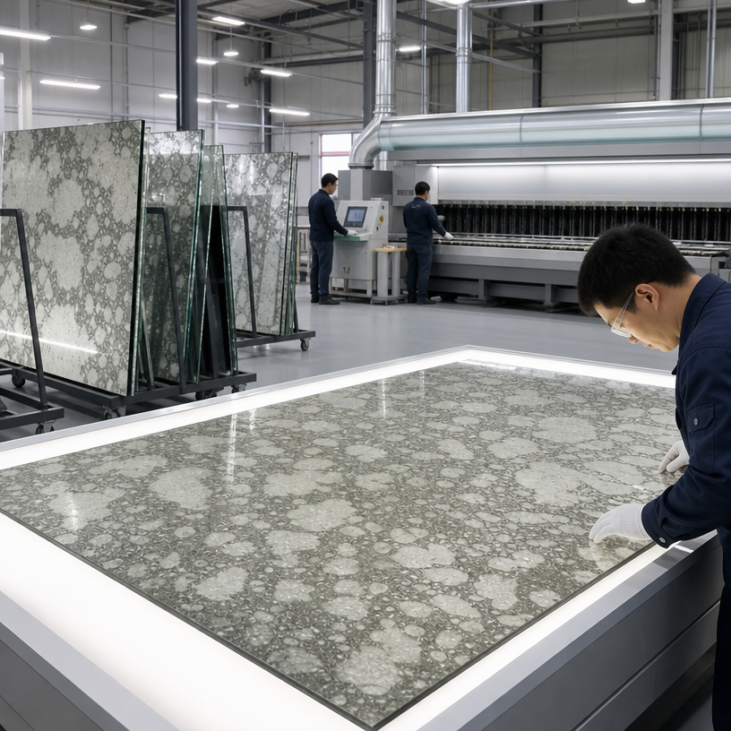 antique mirror glass supplier