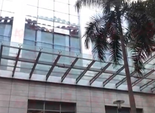 Customized Glass Canopy