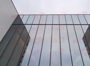 Museum Exterior Wall Glass