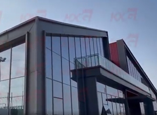 Vidrio de muro cortina de edificio de gran altura