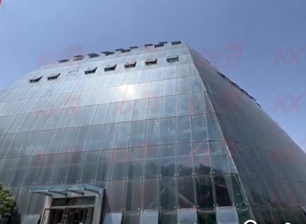 Vidrio de pared de cortina de invernadero