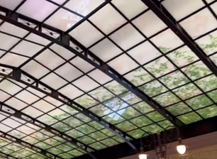 عرض زجاج الطباعة الرقمية