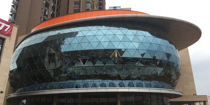 low e energy saving glass curtain wall
