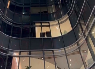 Shopping Mall Atrium Facade Glass