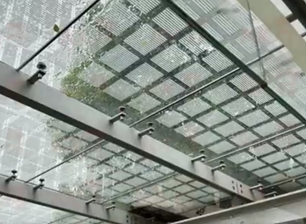 Kính nhiều lớp Skylight ở khu vực công cộng