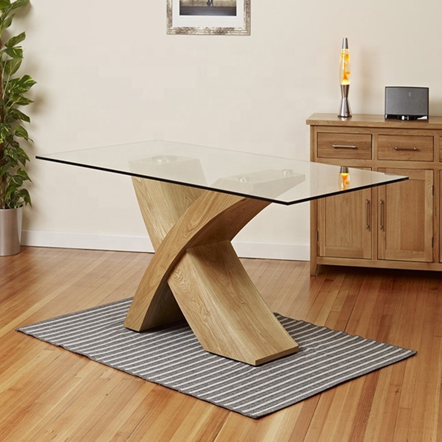 China factory produce 8mm tempered glass for coffee table top
