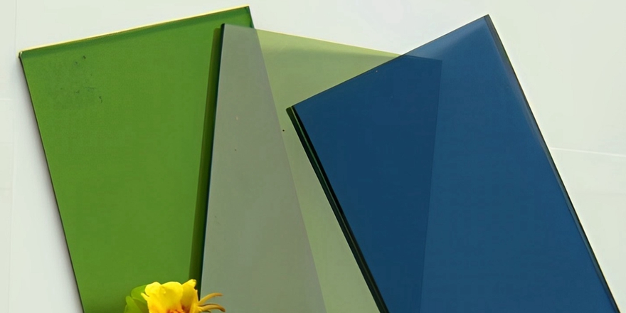 low-e color coated glass factory supplier
