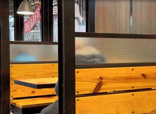 Wire Mesh Fire Glass Door, Partition