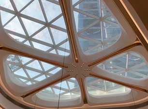 Kính giếng trời Wave Point