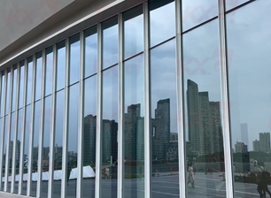 Facade Glass Of Public Areas