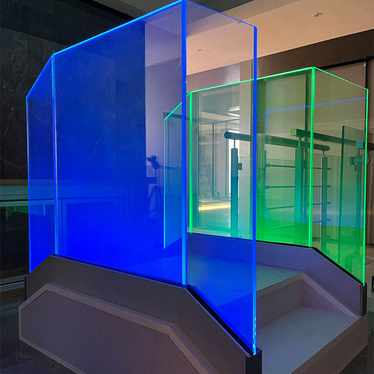 Светодиодный свет алюминиевый u -канал стеклянный перила балконы балюстрады ограждения парапет