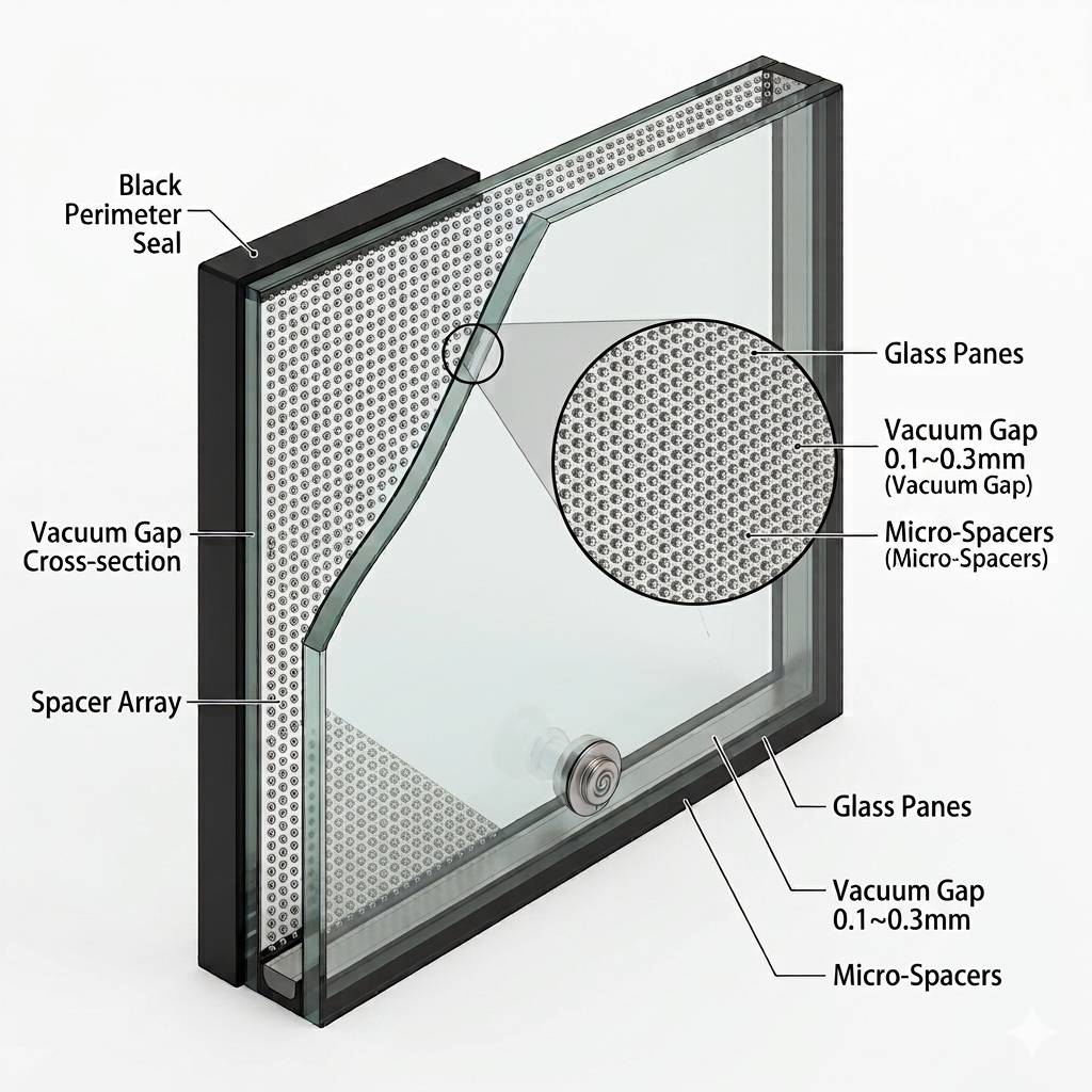 Vacuum Insulated Glass (VIG)