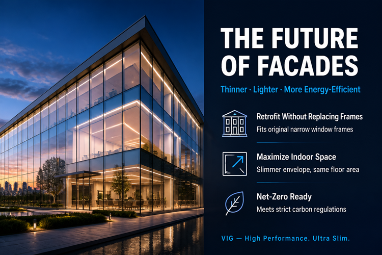 vacuum glass for future facades