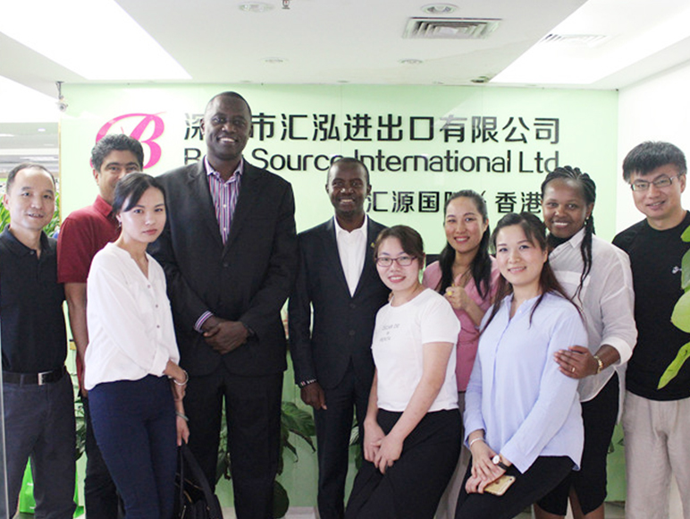 Kenya ambassador visting Best Source International ltd.