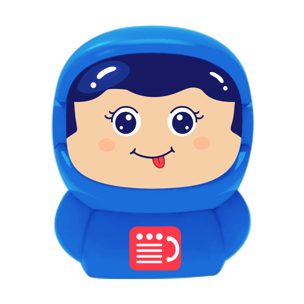 Face-changing Astronaut Bluetooth Mini Speaker