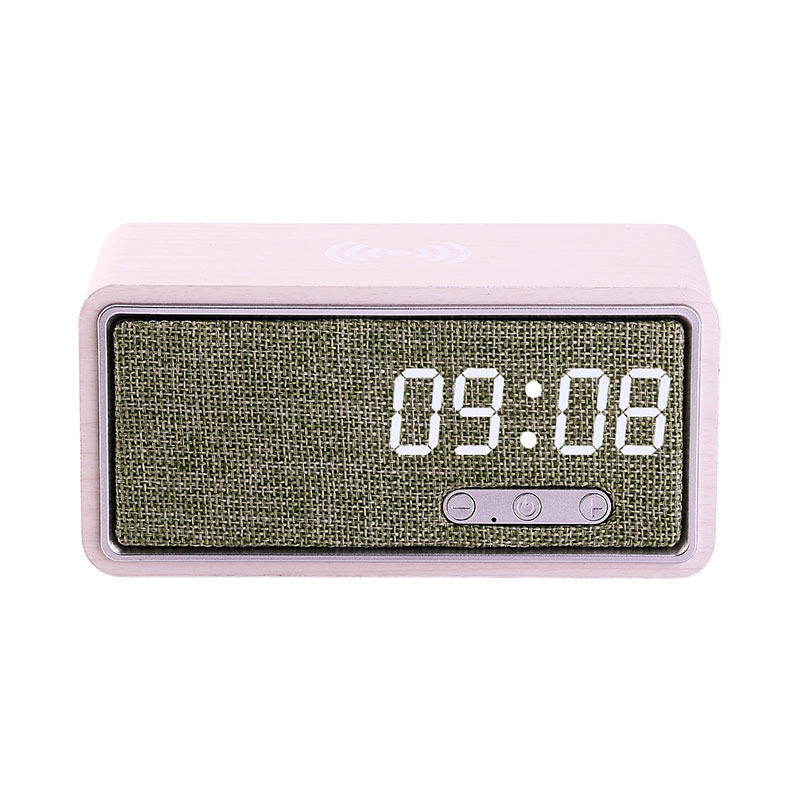 Clock Speaker with Wireless Charger