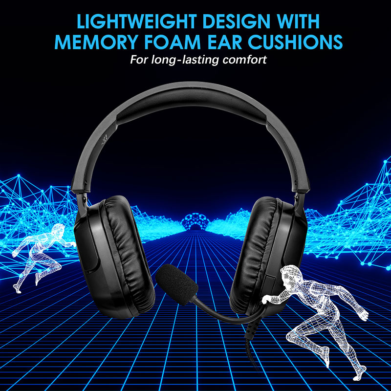 5MM Gaming Headset-50MM Drivers,Omni Mic,ABS