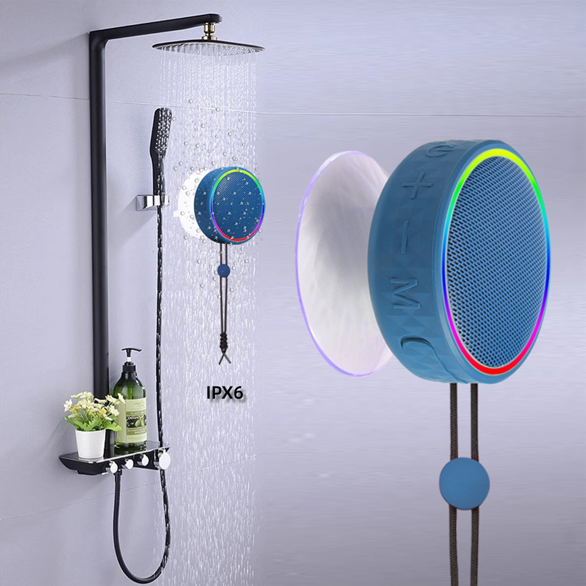 Suction  cup  waterproof  Speaker
