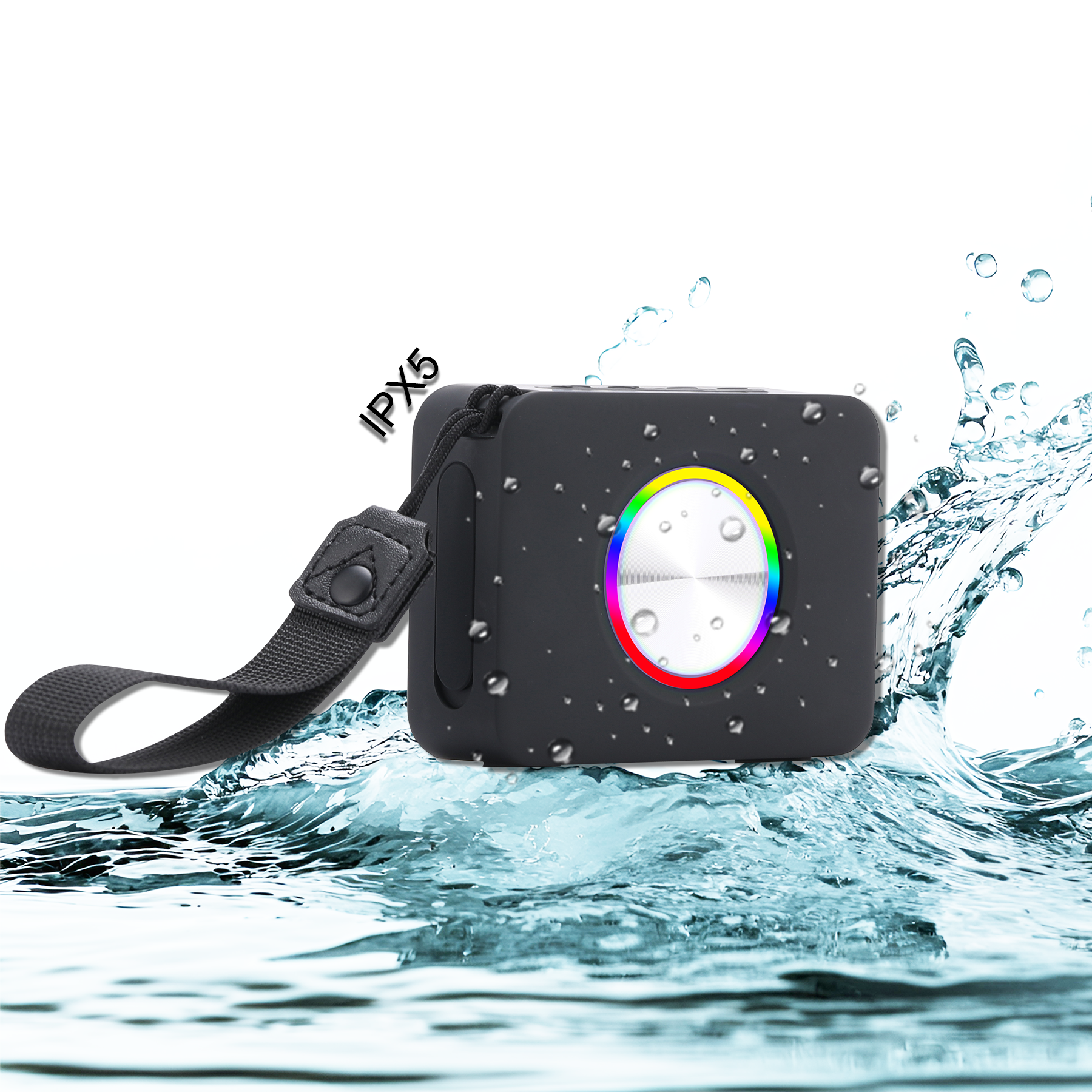 Bluetooth  Waterproof  LED   Speaker