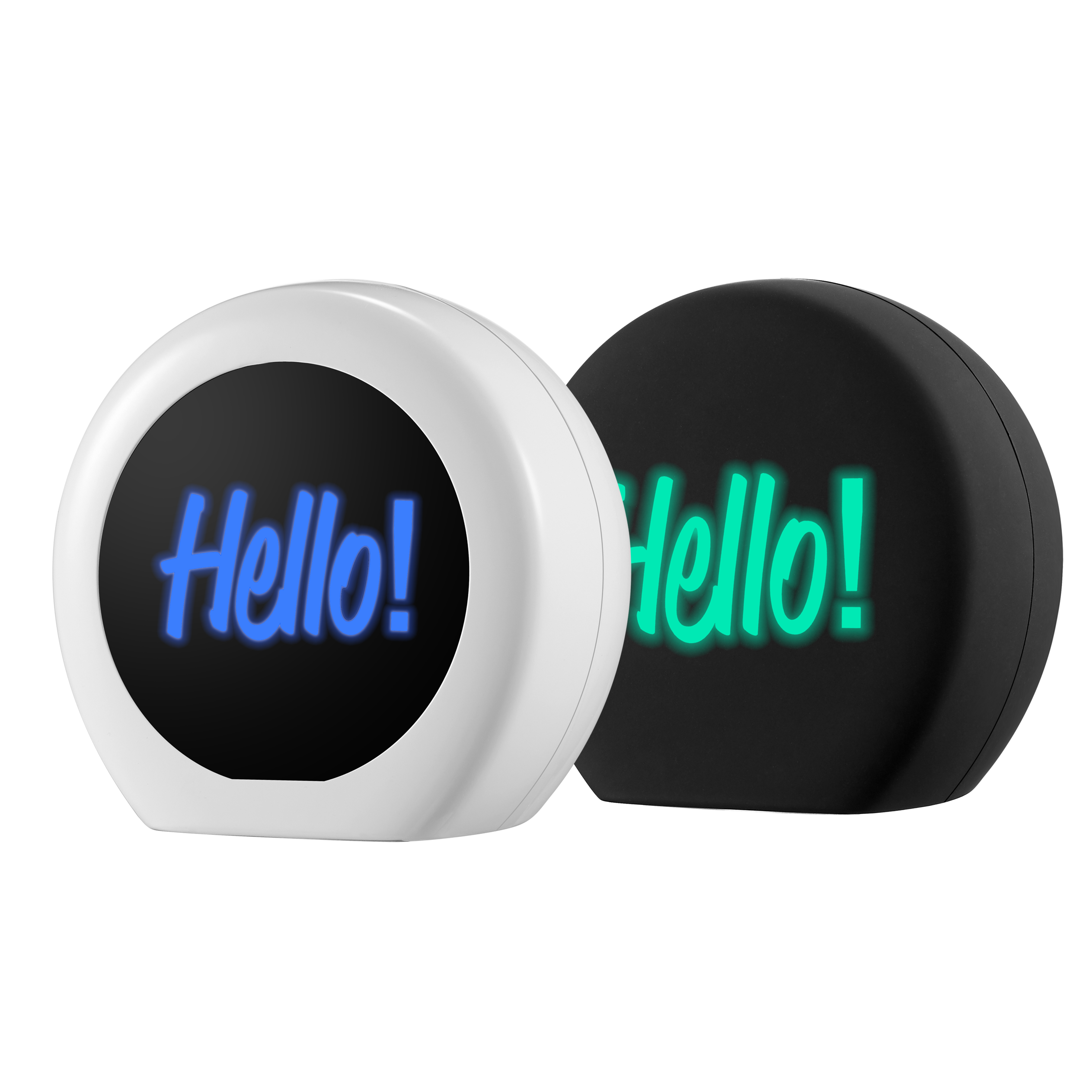 Bluetooth-Minilautsprecher mit hellem Markenlogo