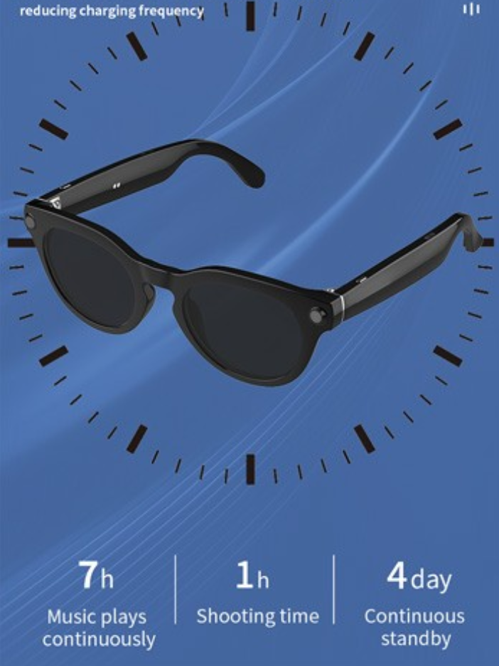 China Smart Video Audio Sunglasses with AI Capabilities