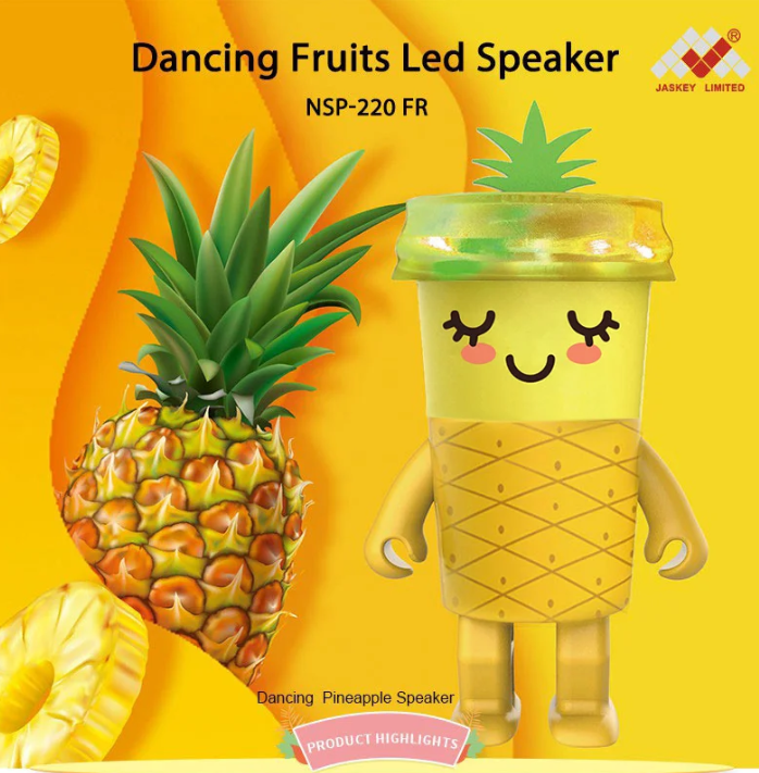 China Dancing Fruits Led Speaker