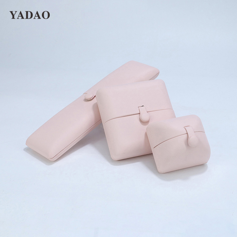 2023новое поступление, розовая шкатулка для драгоценностей с застежкой