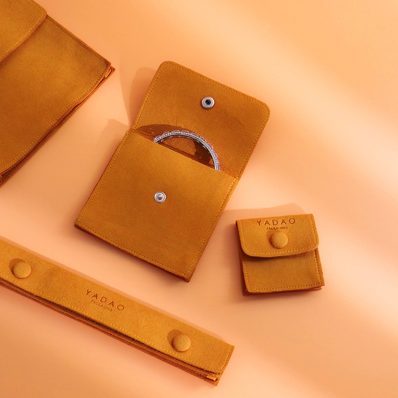 microfiber pouch bag snap pouch gusset design jewelry packaging pouch bag pack jewels