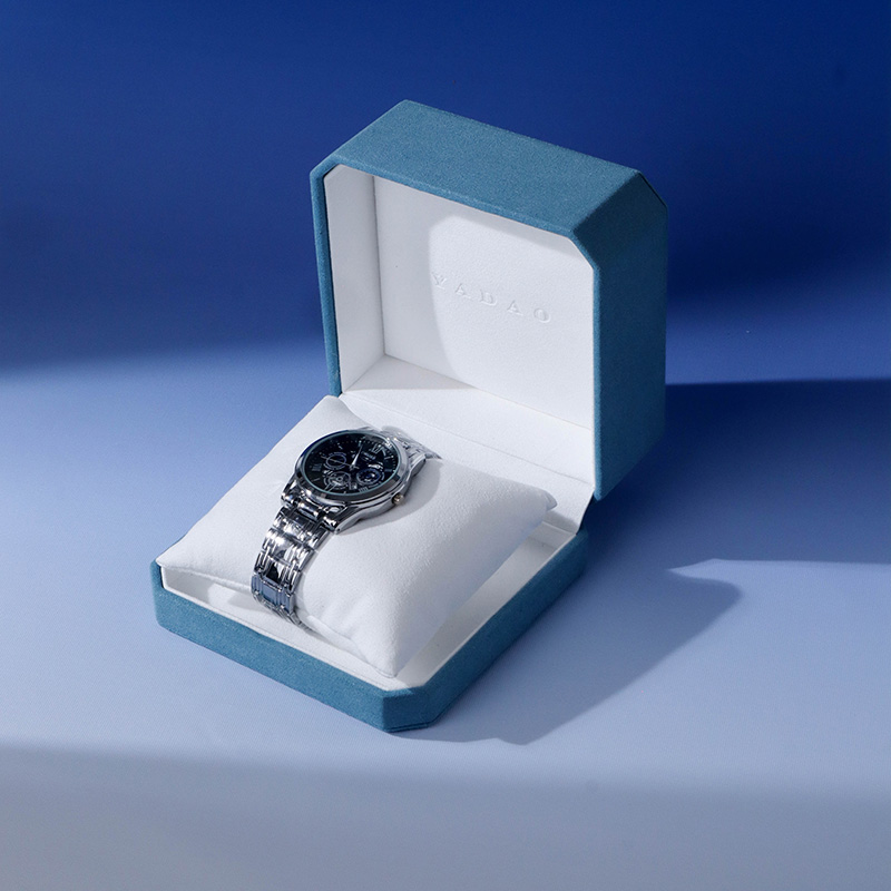 customize plastic jewelry box microfiber jewelry packaging box bangle bracelet watch box pillow