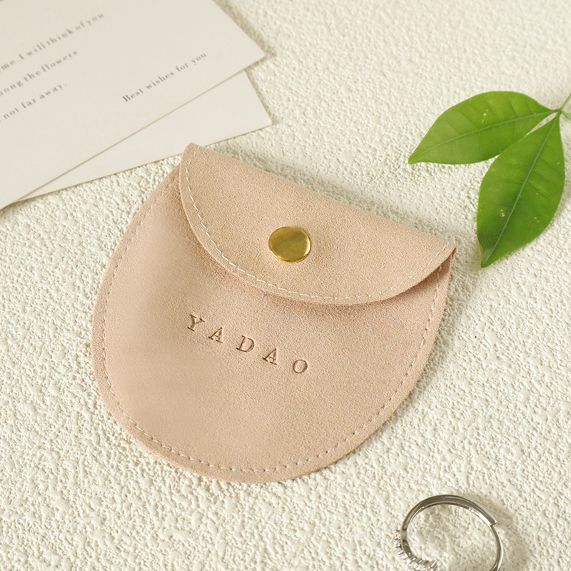 microfiber pouch bag snap pouch jewelry packaging pouch bag pack ring earrings pendant