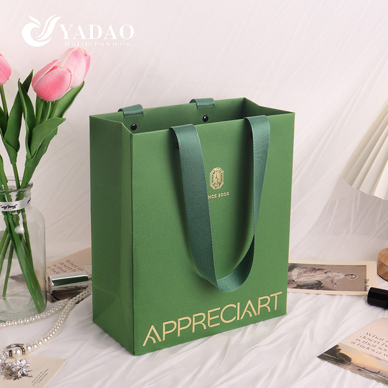 luxury fancy paper bag shopping bag paper gift packaging jewelry paper bag