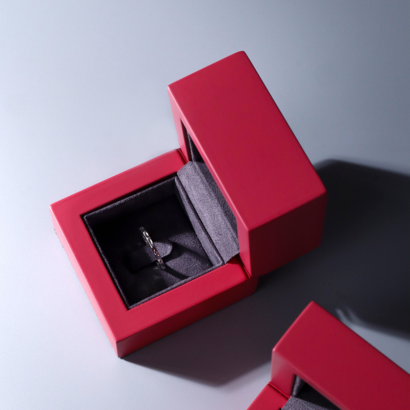  customize lacquer painting wooden box jewelry packaging ring box clip box