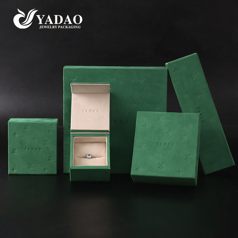 Luxury Swan Velvet Wooden Jewelry Box Set | Custom Logo Multi-Color Jewelry Storage Box