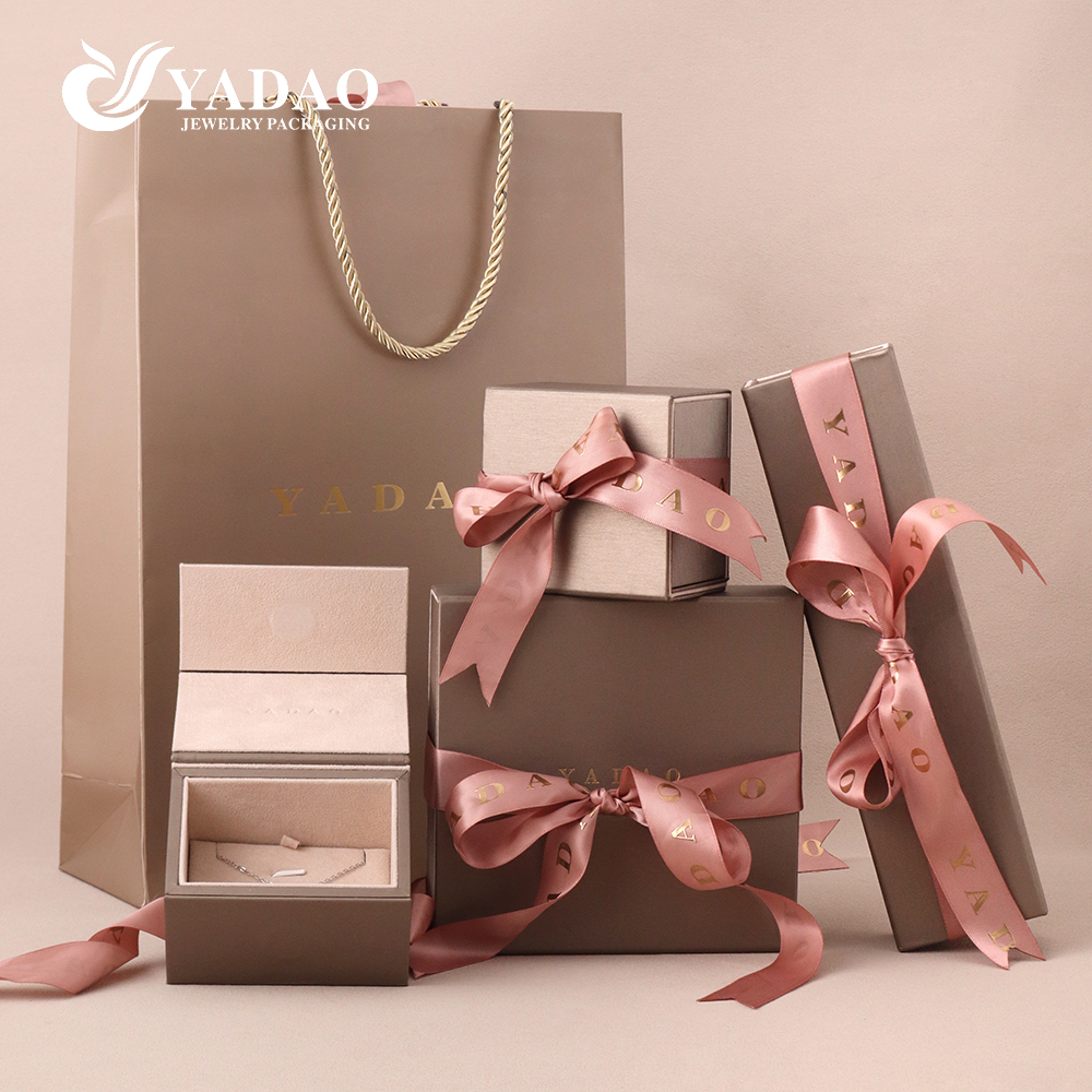 China YADAO Signature Taupe & Blush Jewelry Packaging Collection manufacturer