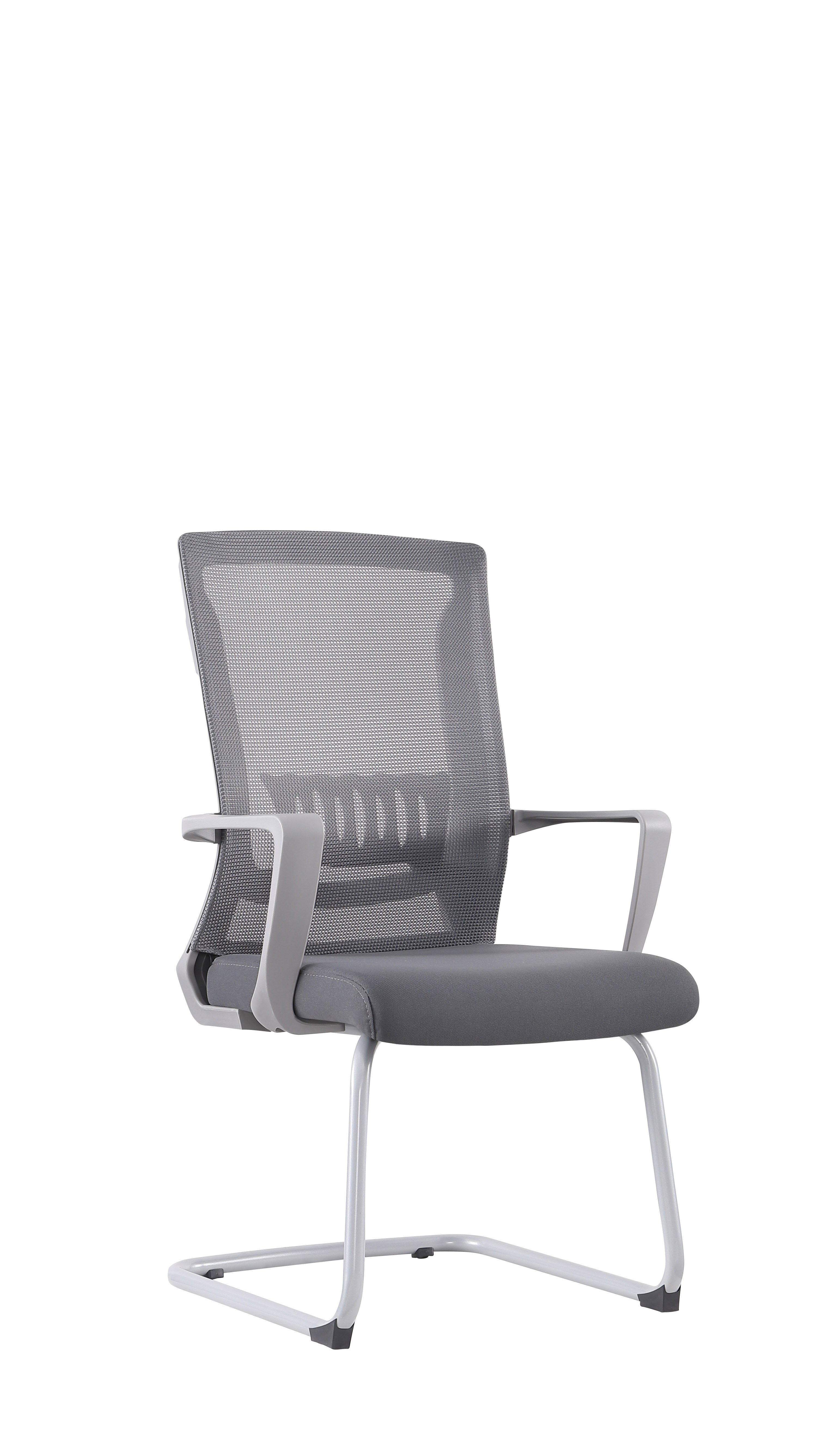 Newcity 540C 现代廉价批发厂家直销固定弓底座腿网椅金属镀铬框架网椅优质定制访客椅舒适家用电脑办公网椅供应商中国佛山